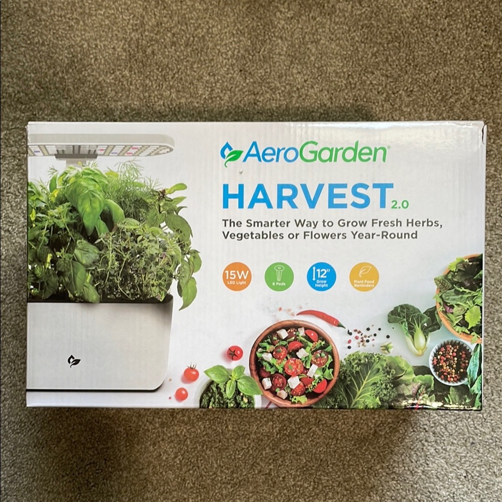 AeroGarden Harvest 2.0 Indoor Garden Kit